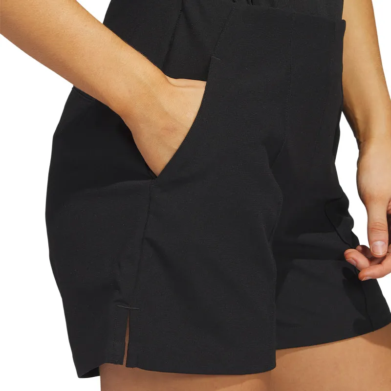 ADIDAS Pintuck 5" Pull-On Women's Shorts (Black)