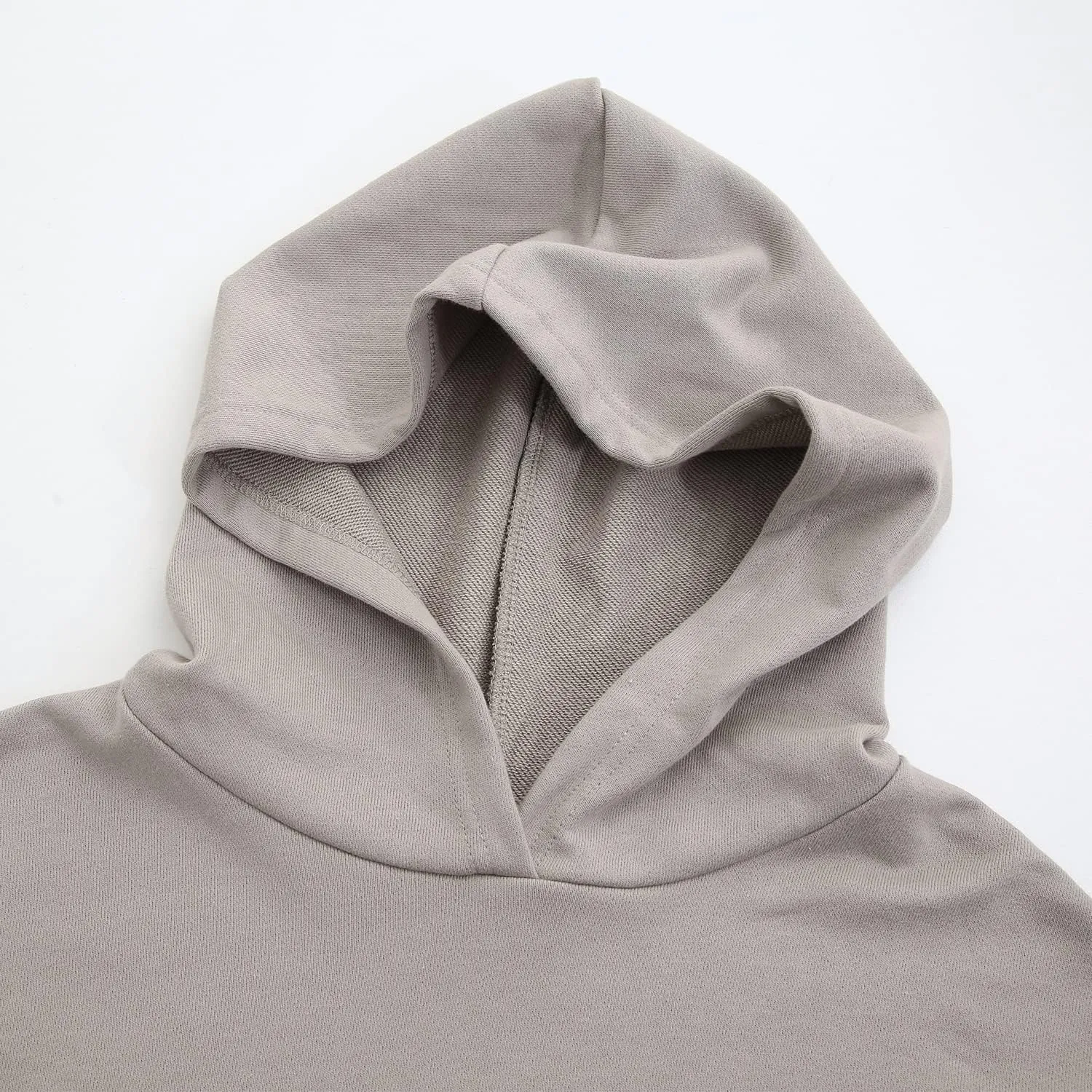 Amazhiyu Womens Cropped Hoodie with Hood Casual Long Sleeve Crop Top Sweatshirt