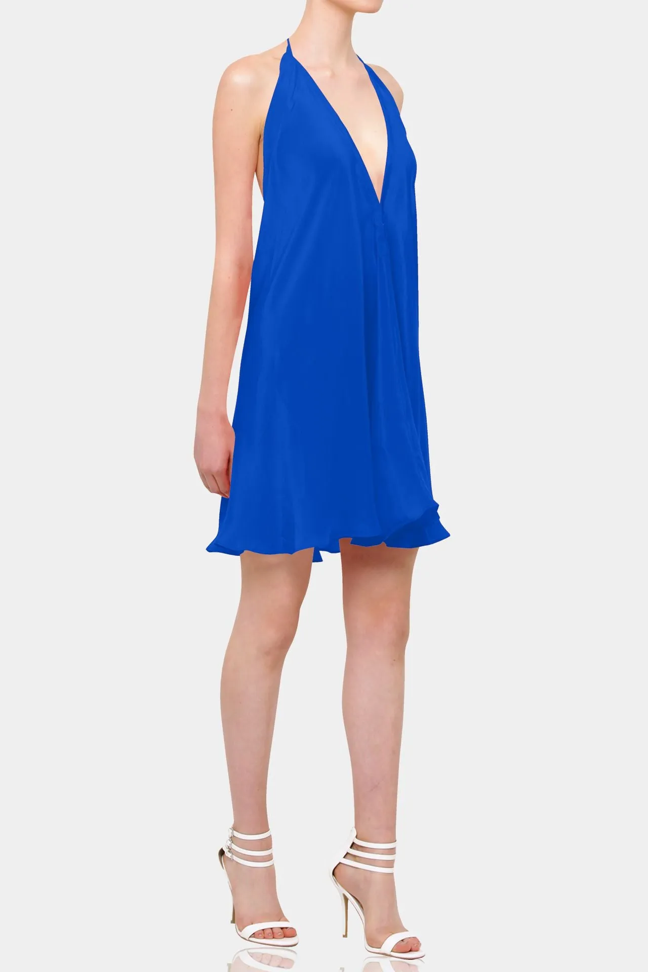 Blue Sexy Mini Dresses For Women