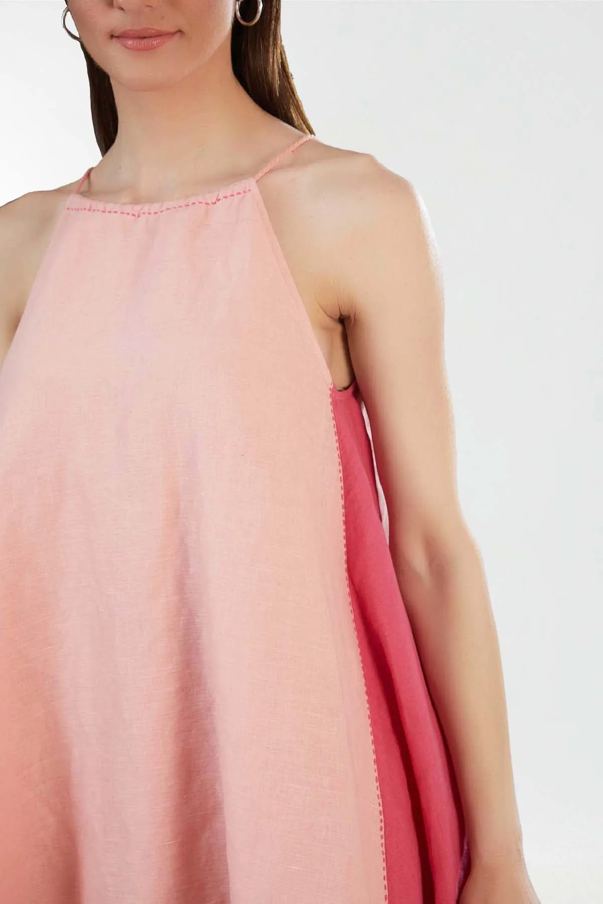 Blush Halter Dress