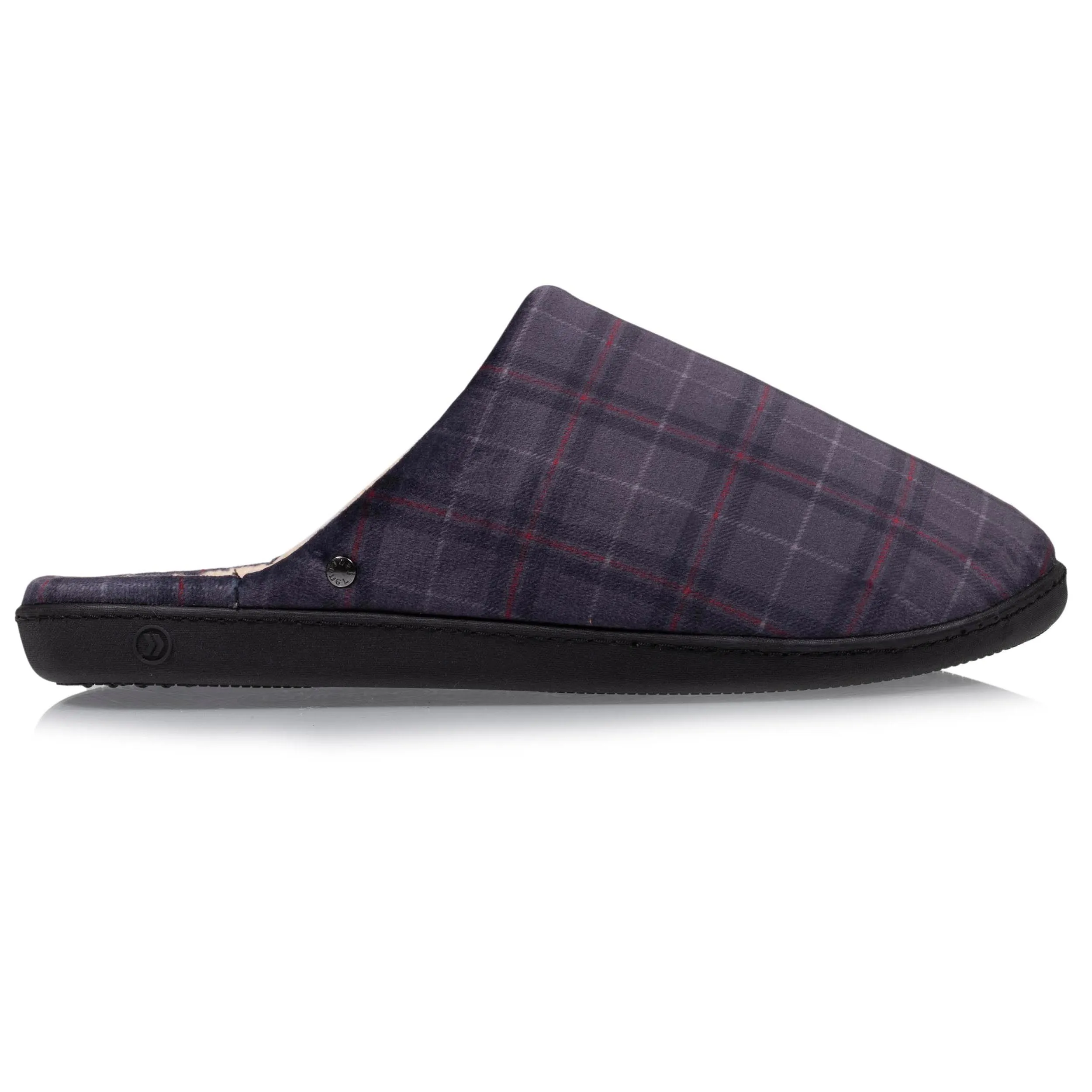 Chaussons mules ergo Homme Tartan
