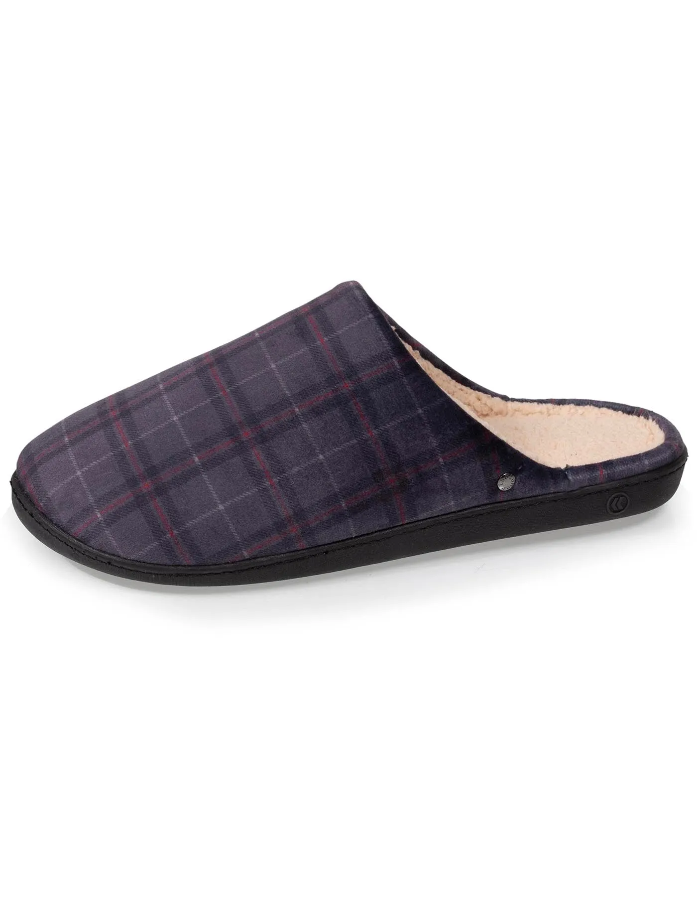 Chaussons mules ergo Homme Tartan