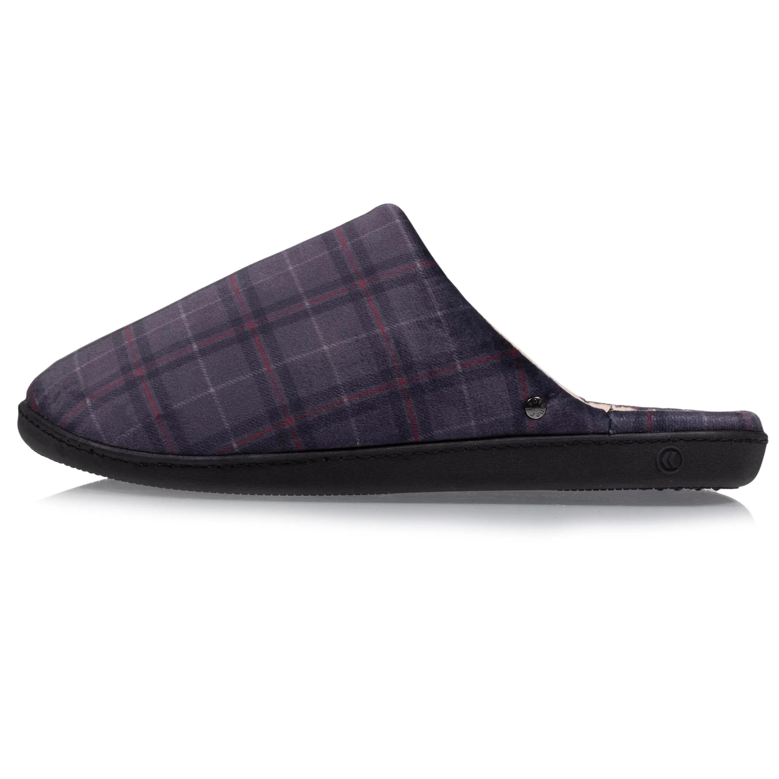 Chaussons mules ergo Homme Tartan