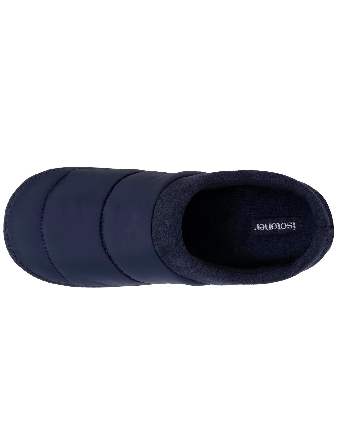 Chaussons mules Homme maille stretch Marine