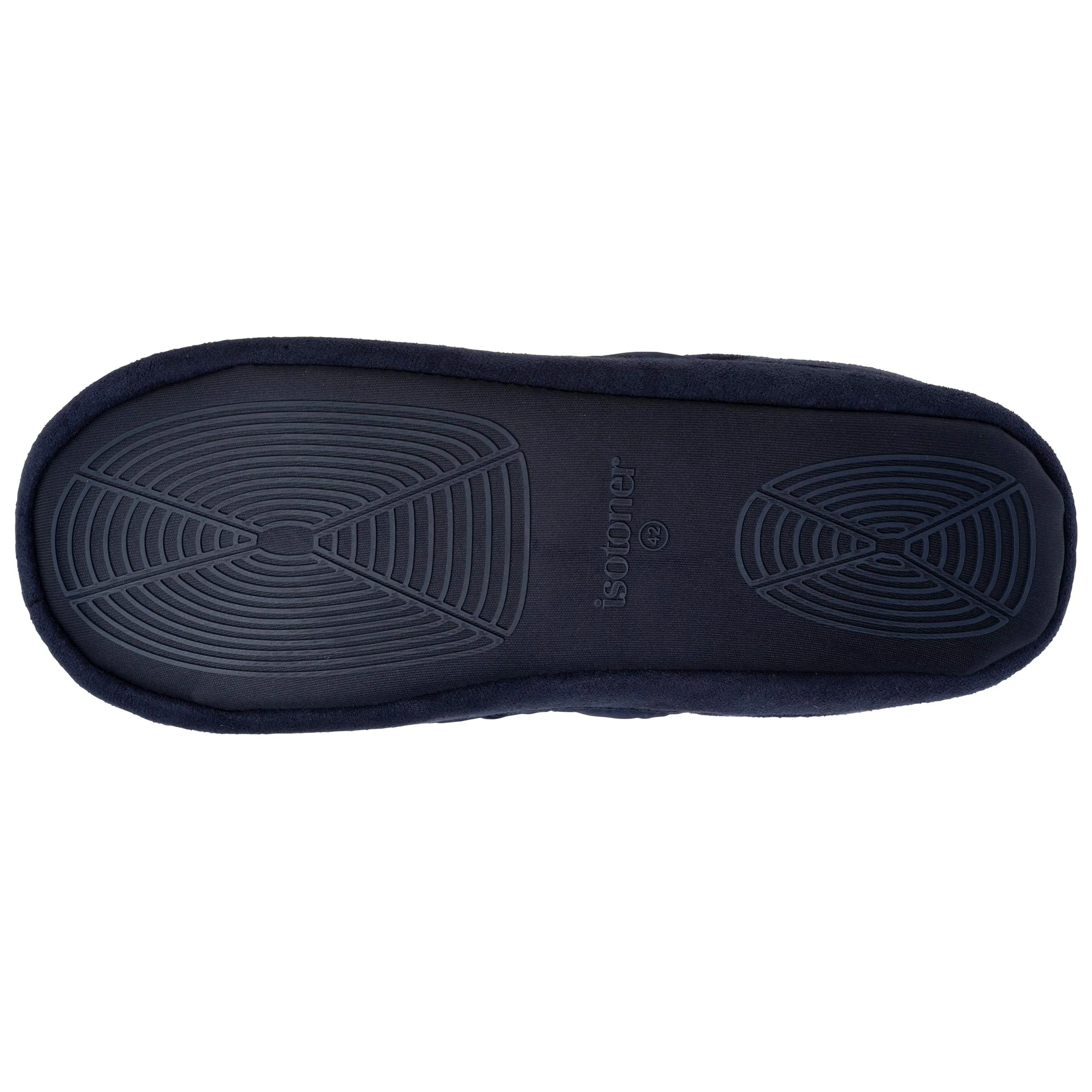 Chaussons mules Homme maille stretch Marine