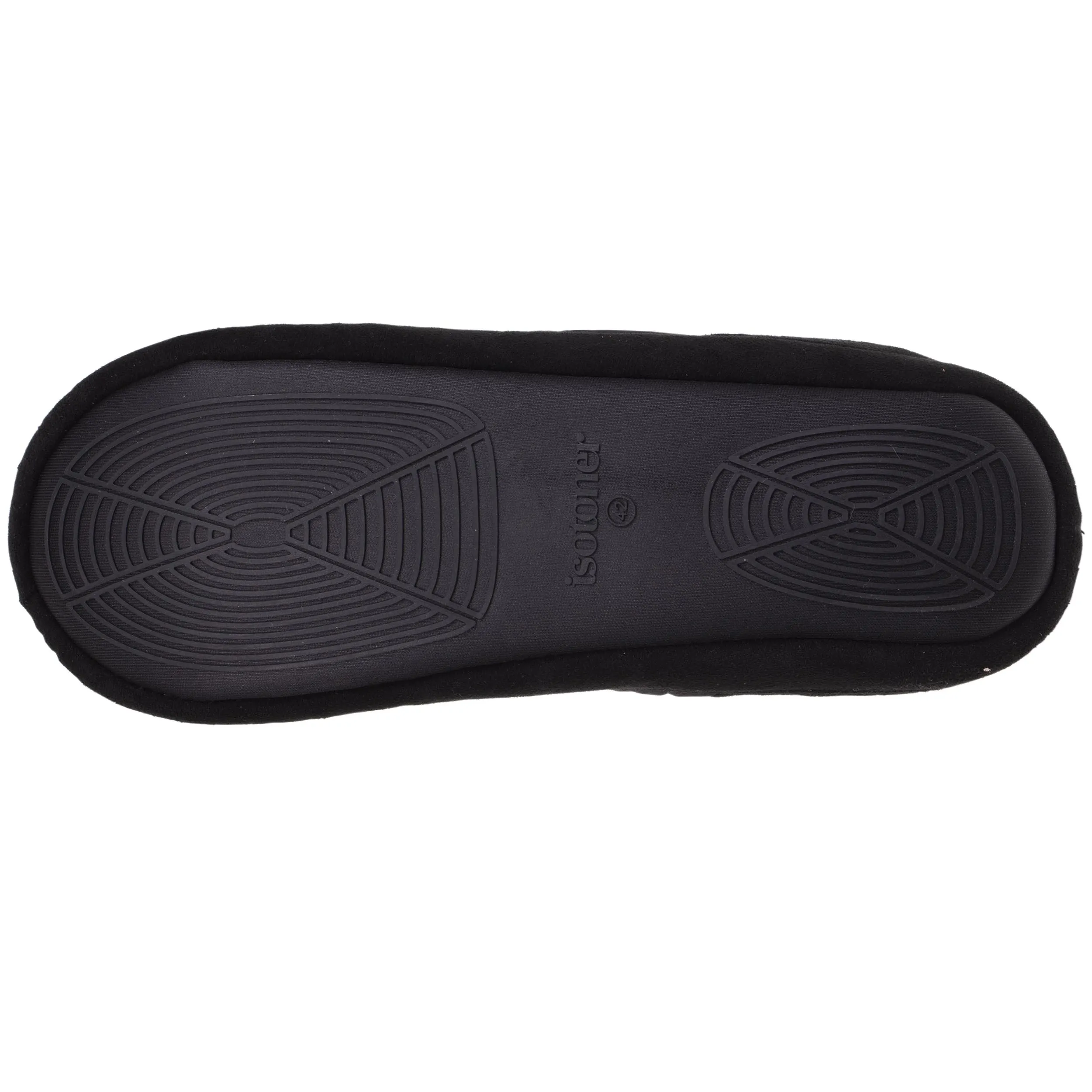 Chaussons mules Homme Noir Matelassé
