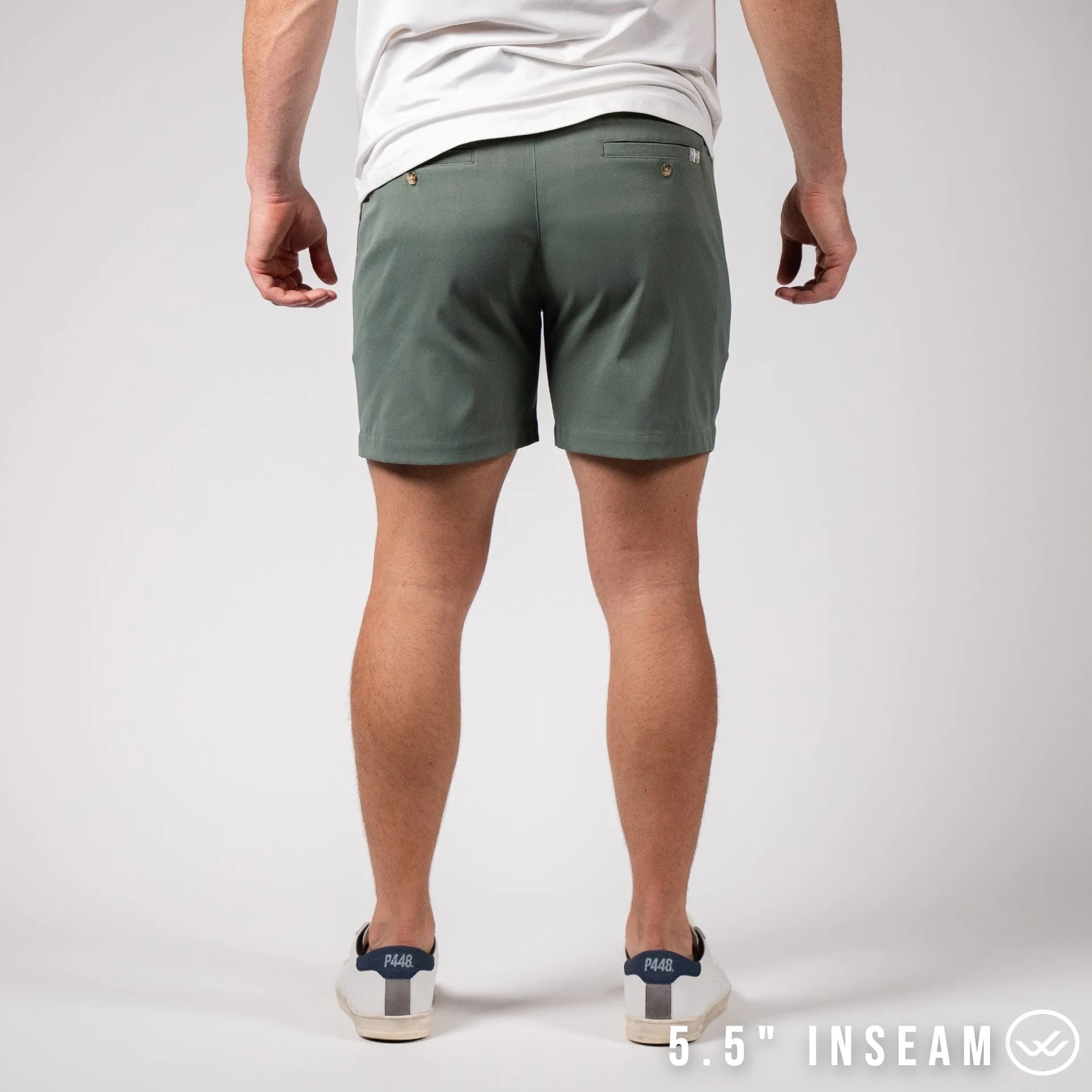 Daily Short (Casual Stretch) - Agave 5.5" & 7"
