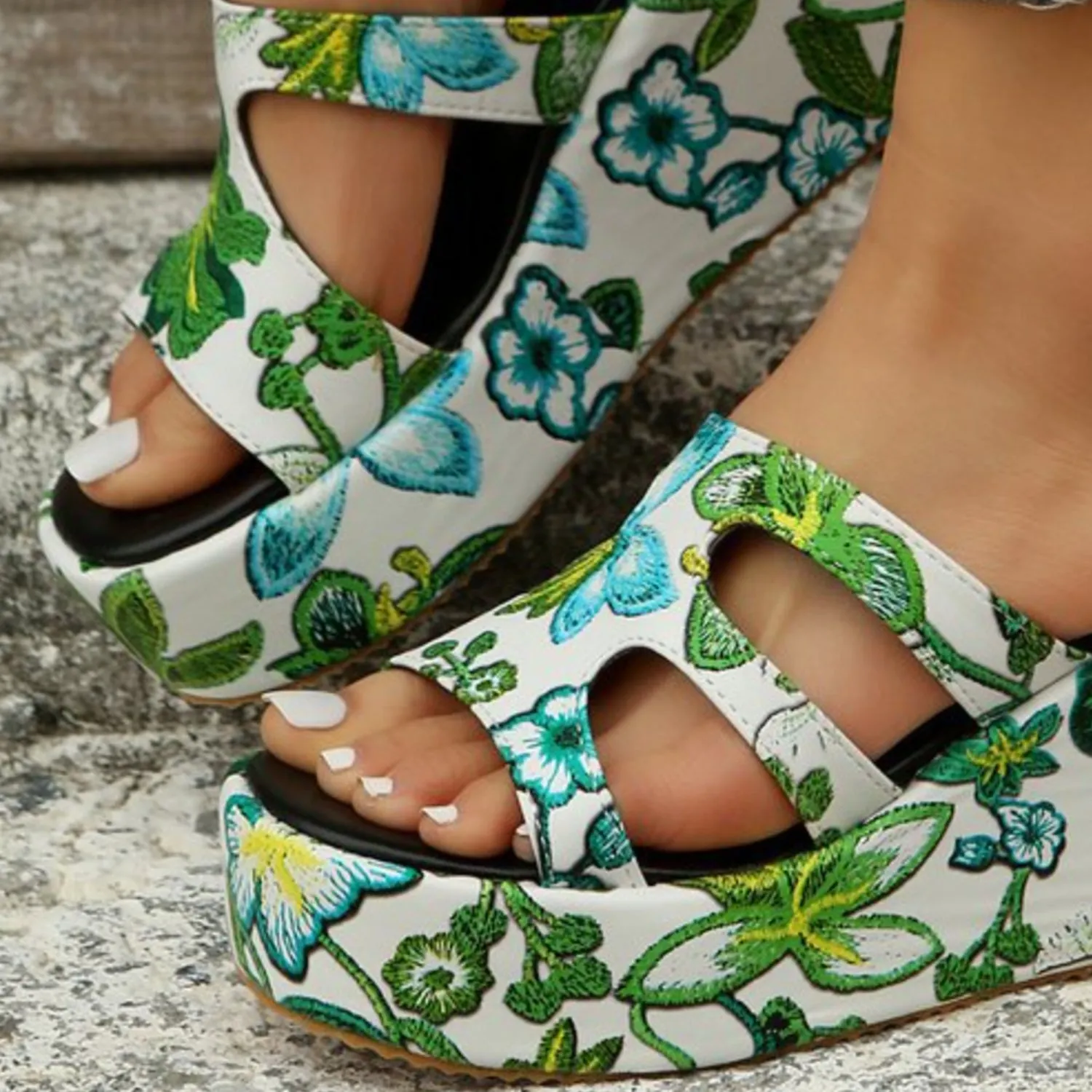 Floral Flirt Sandals
