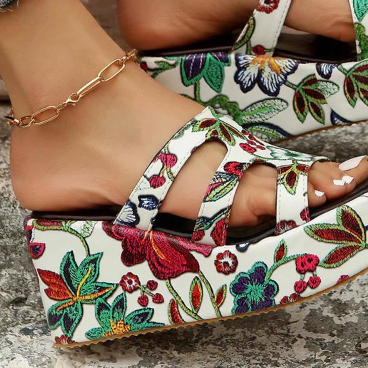 Floral Flirt Sandals