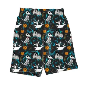 Franken-Dog Biker Shorts