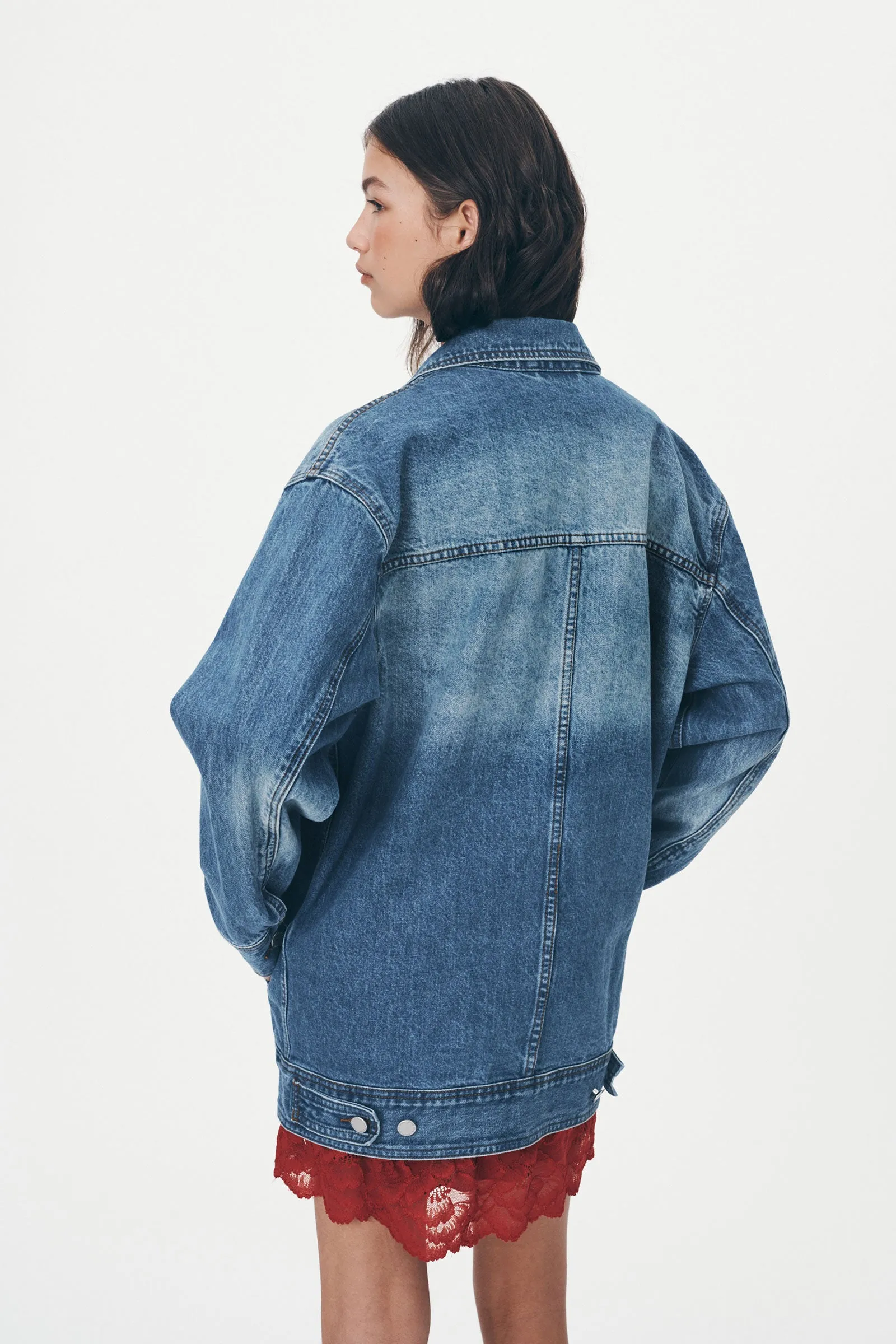 Iko Relaxed Denim Jacket