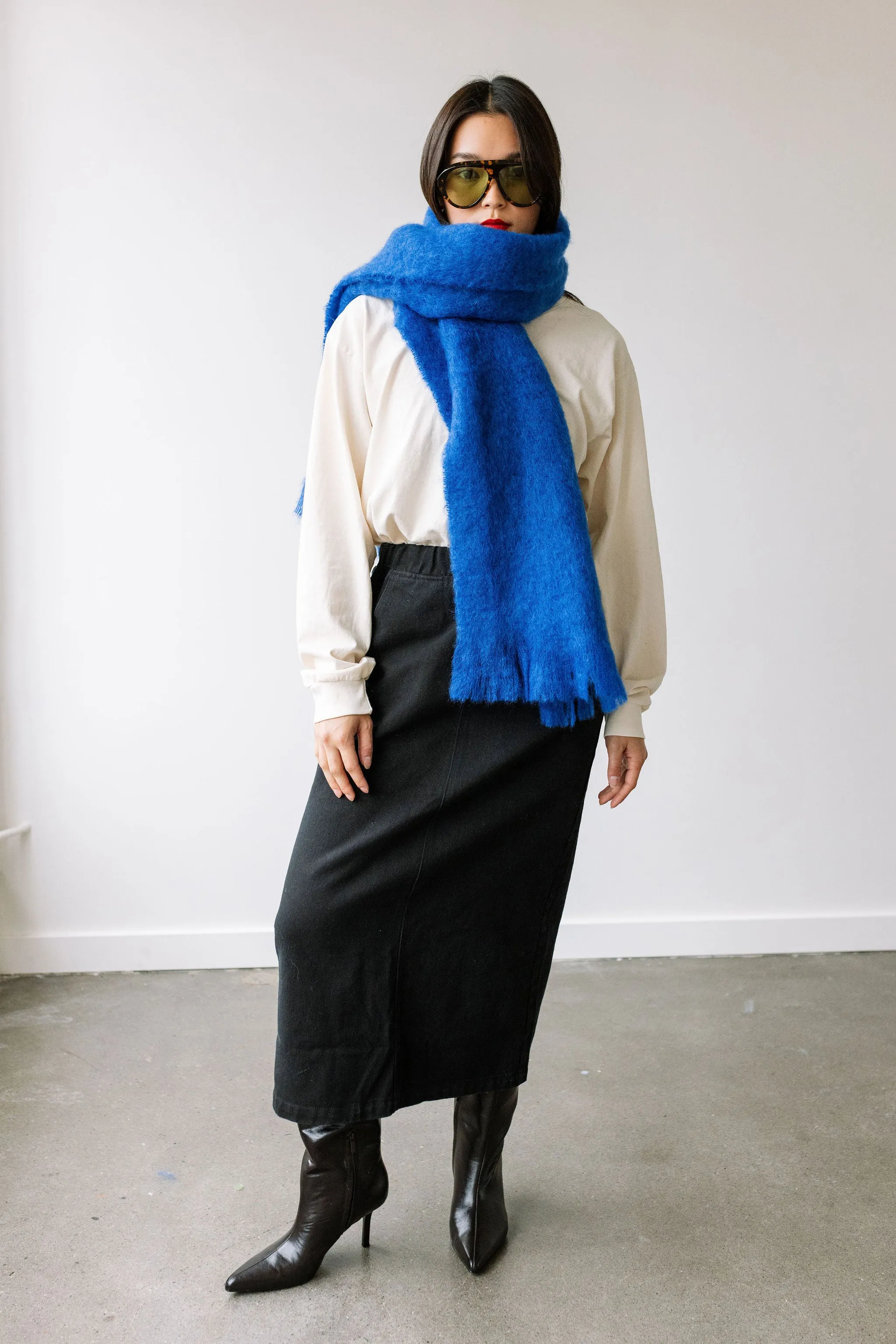 Long City Skirt (Black)