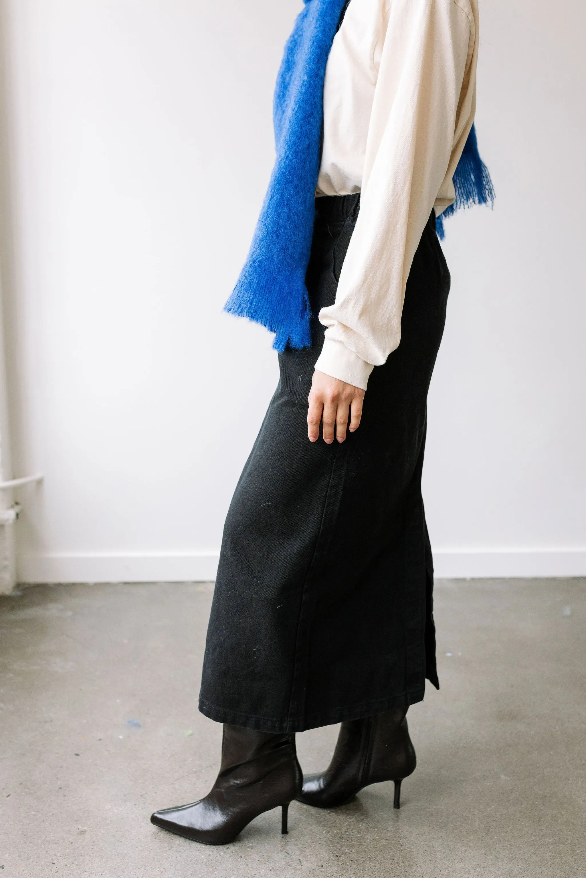 Long City Skirt (Black)