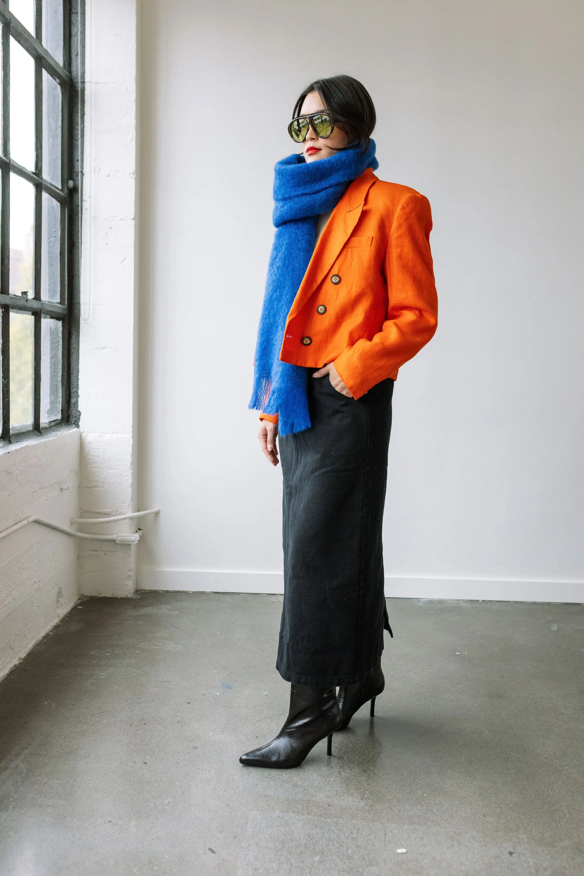 Long City Skirt (Black)