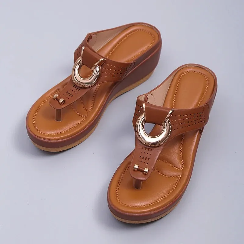 Margot - Bold Candy Color Square Toe Sandals for Women