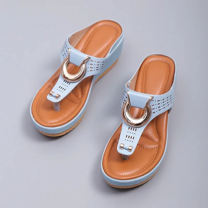 Margot - Bold Candy Color Square Toe Sandals for Women