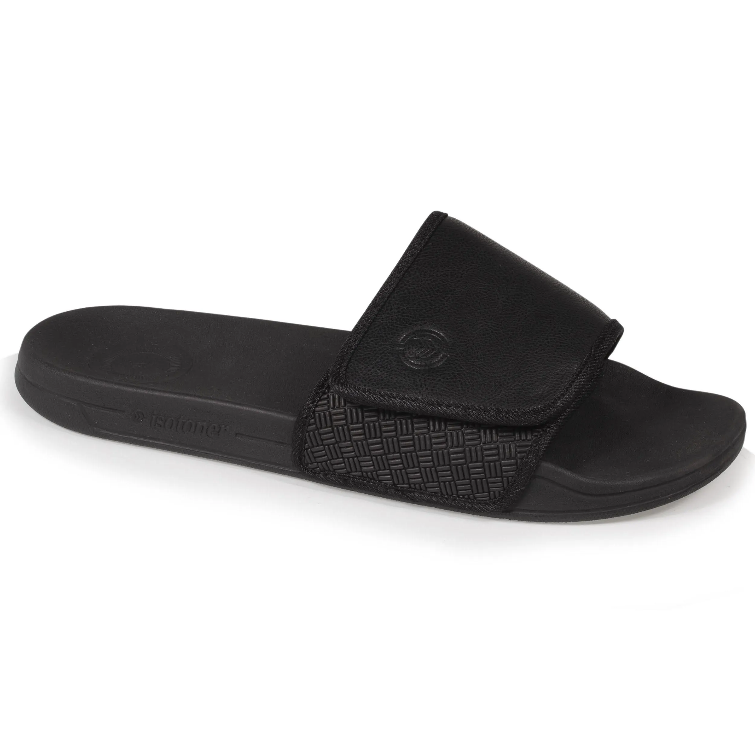 Mules claquettes Homme scratch Noir
