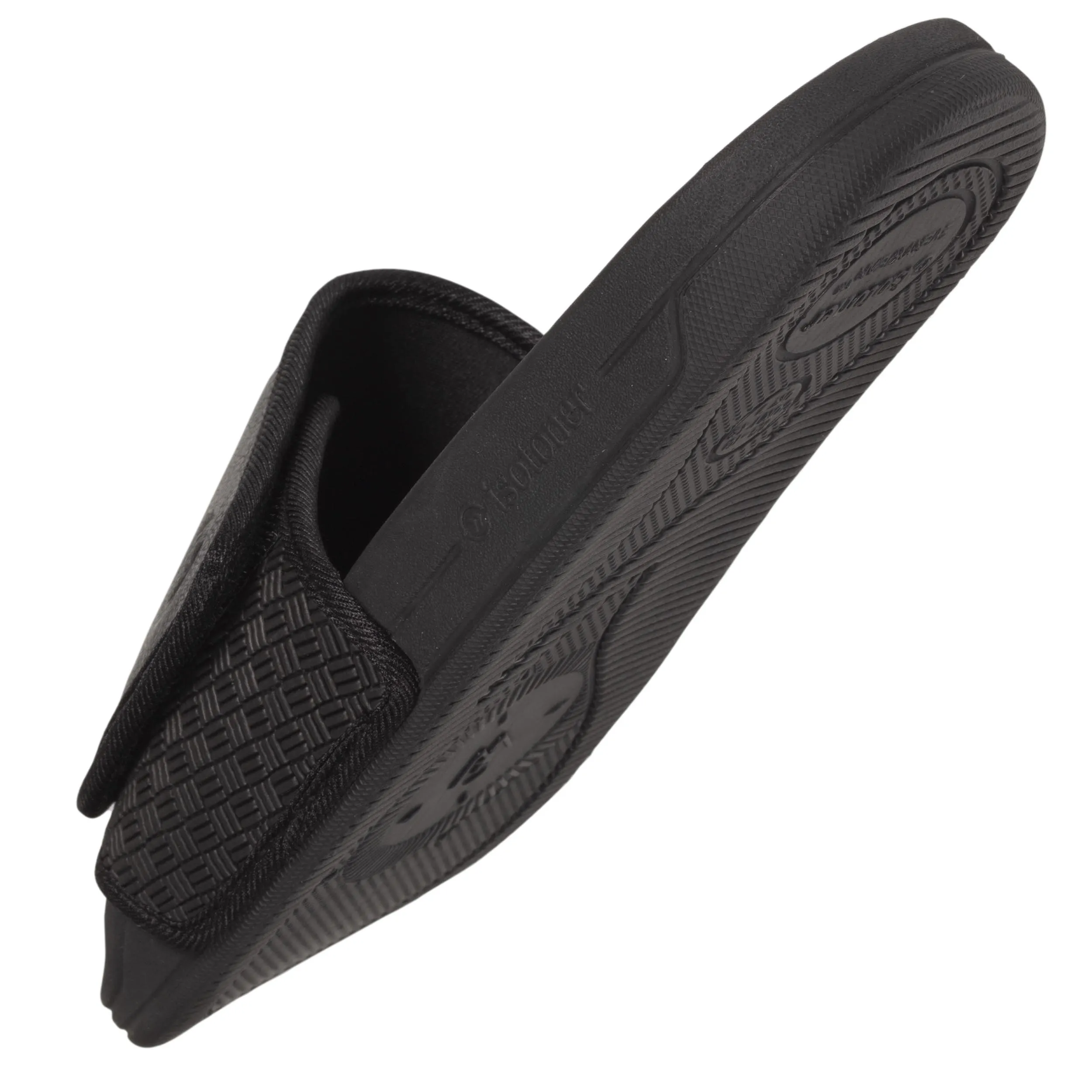 Mules claquettes Homme scratch Noir