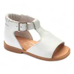 Noel - White Soft Leather Strap for Toddler by Beberlis