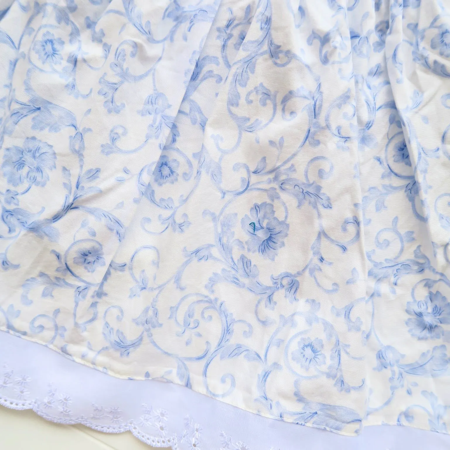 Periwinkle Dress in Porcelain Print