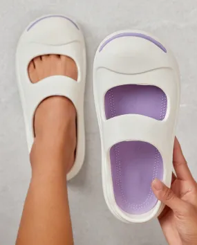 Platform Flat Slippers