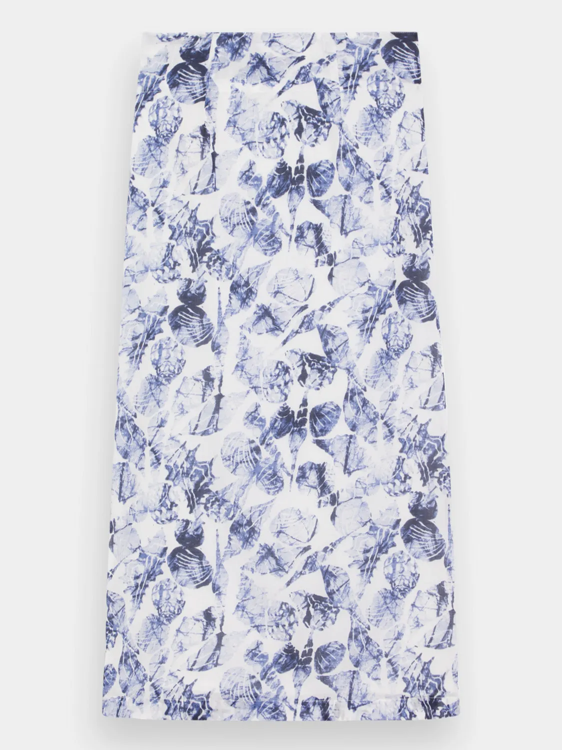 Printed mid-length sarong
