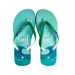 Samba Sol Men’s Beach Collection Flip Flops - Live Love Surf