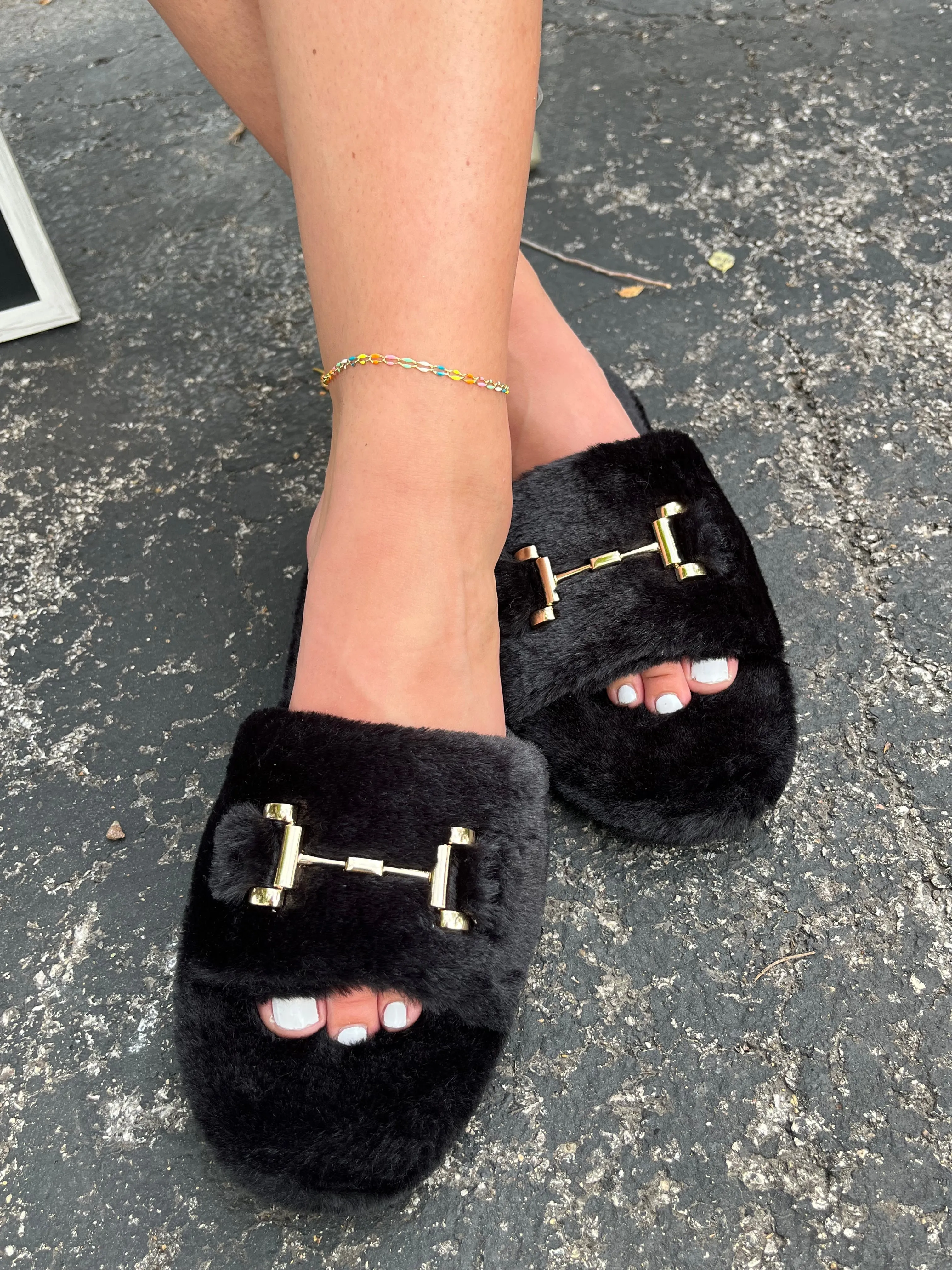 Sherpa Slides | Black