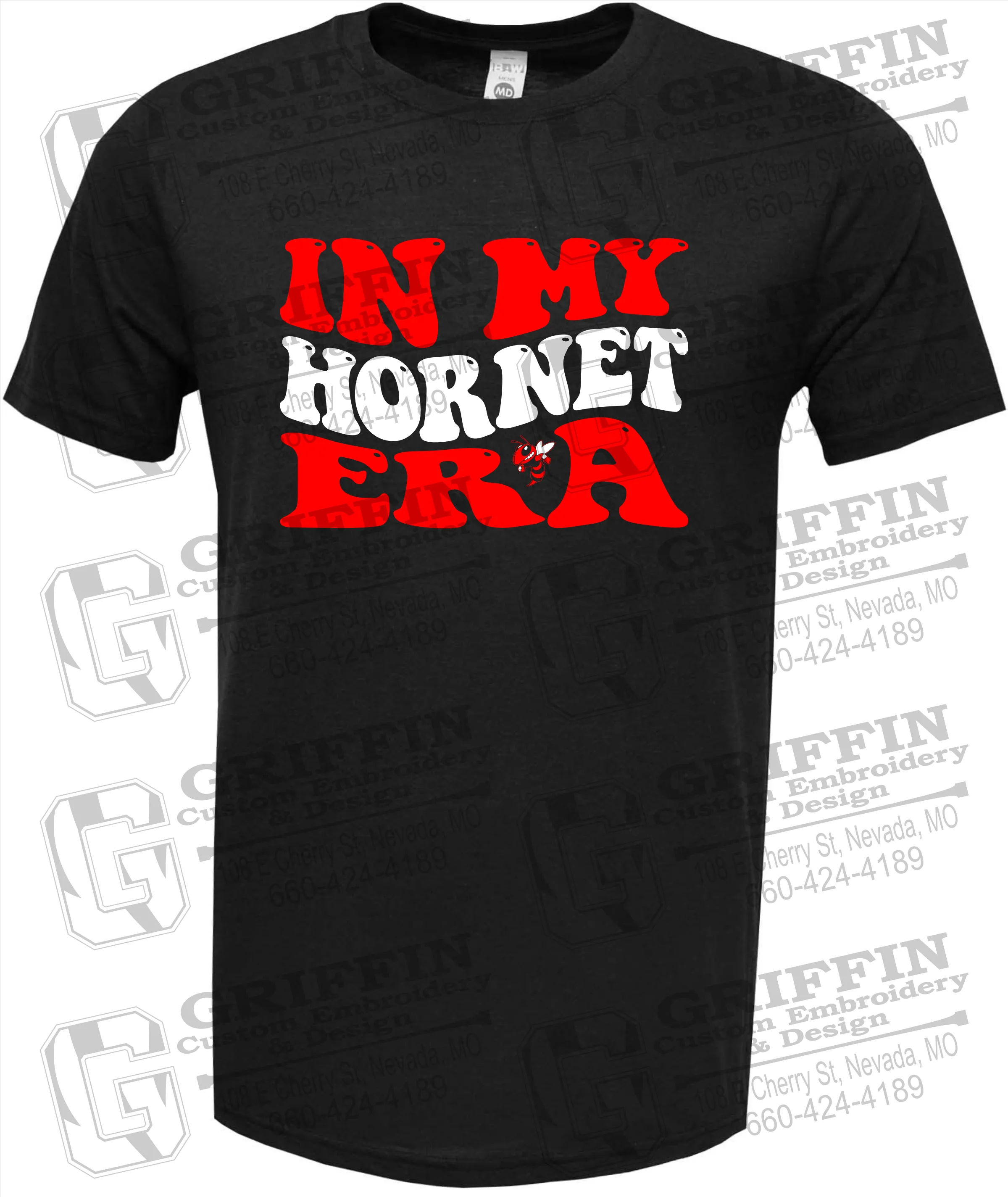 Soft-Tek Short Sleeve T-Shirt - Hume Hornets 23-D
