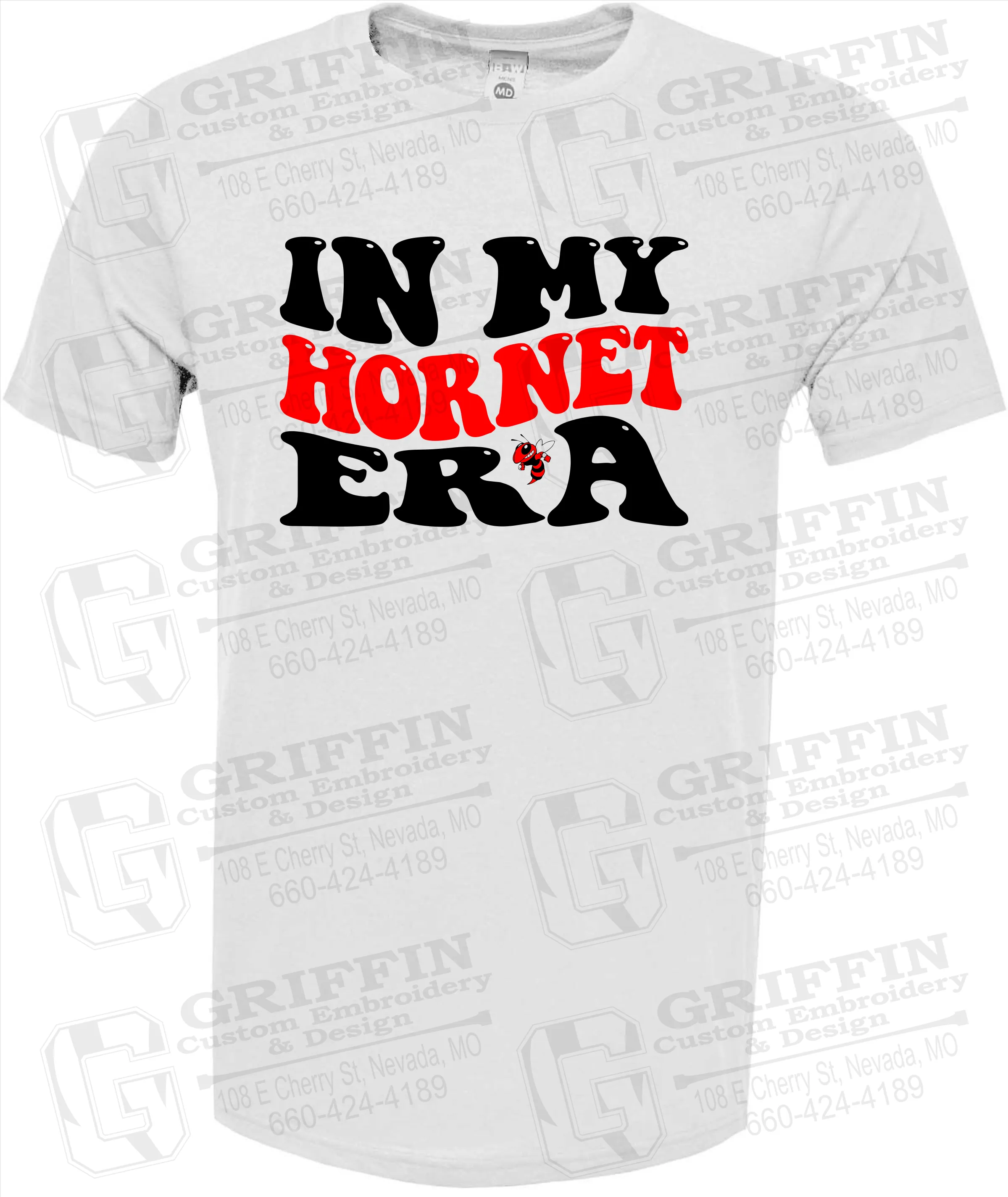 Soft-Tek Short Sleeve T-Shirt - Hume Hornets 23-D