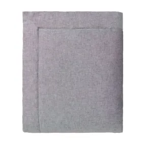 Solosa Linen-Cotton Bedspread [Charcoal]