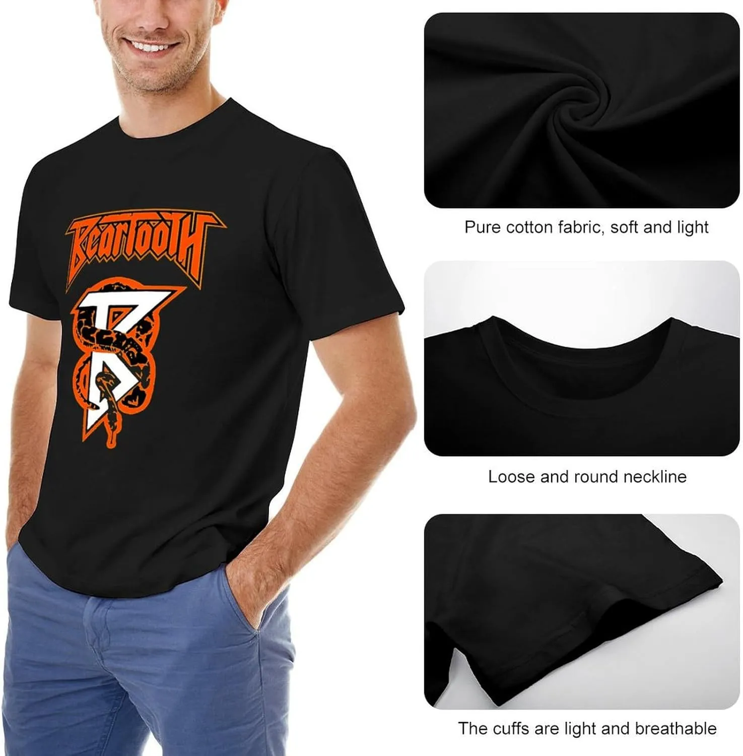 T Shirt Man Womans Cotton T-Shirt Soft Short Sleeve Tee Stylish Graphic Crew Neck Shirts Casual Clothing