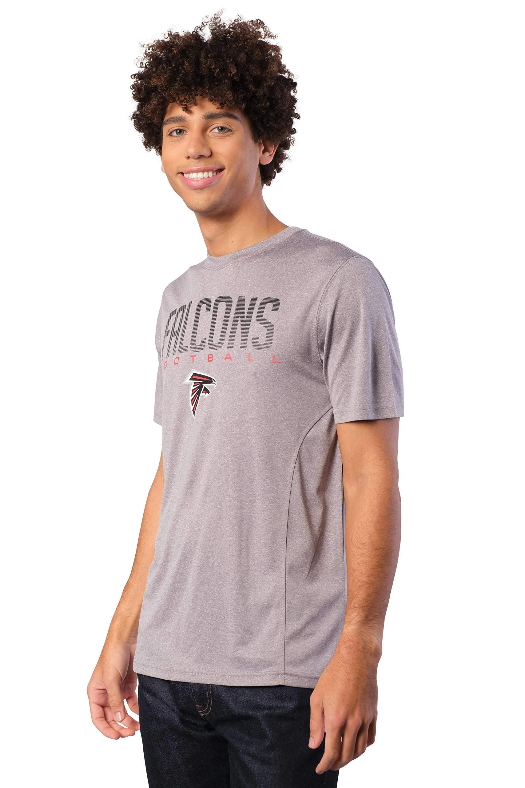 Ultra Game NFL Official Adults Super Soft Supreme Game Day T-Shirt - Unisex Atlanta Falcons|Atlanta Falcons