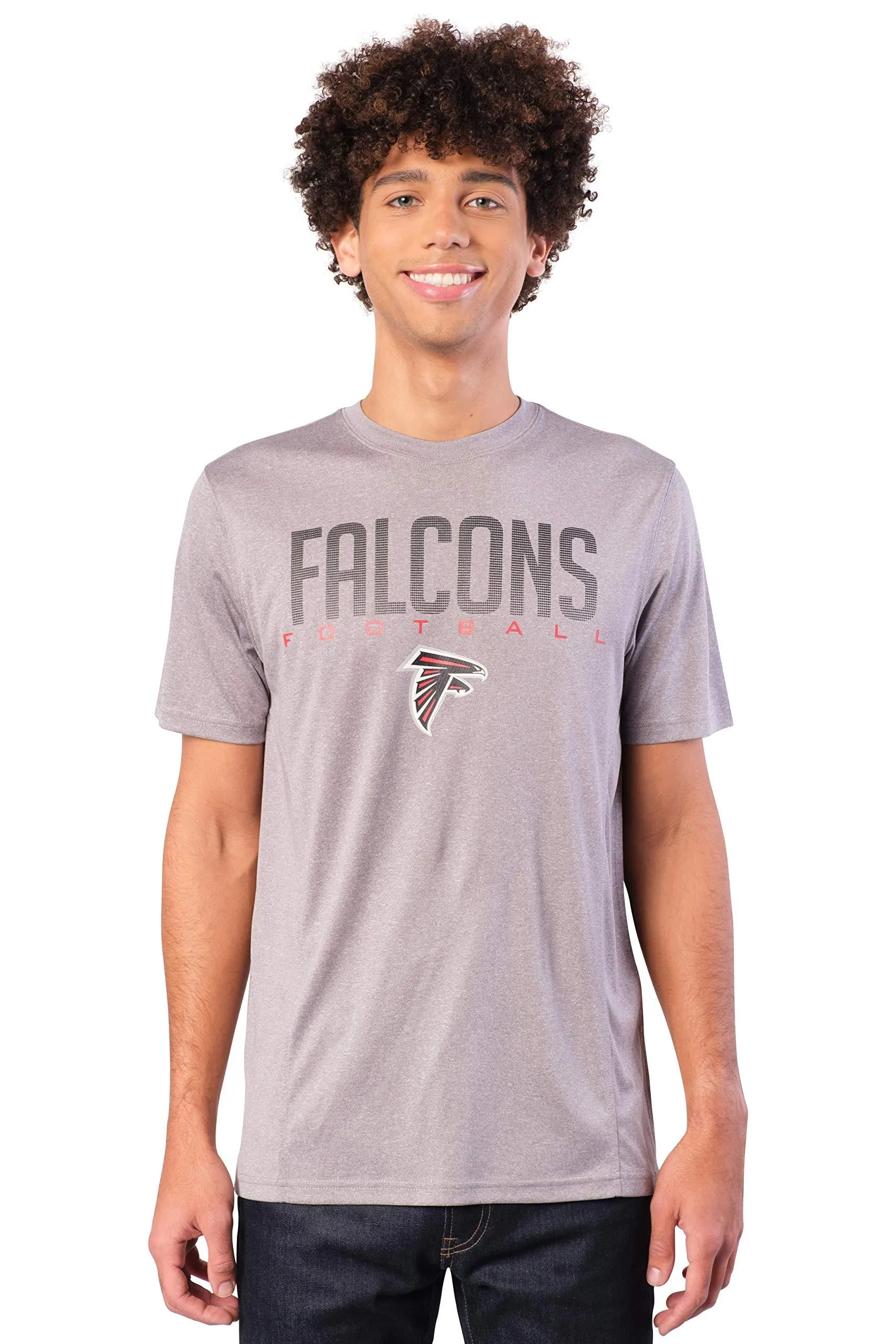 Ultra Game NFL Official Adults Super Soft Supreme Game Day T-Shirt - Unisex Atlanta Falcons|Atlanta Falcons